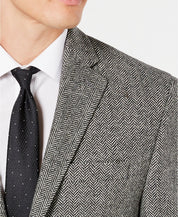 Lauren Ralph Lauren Men's Wool Classic-Fit Blazer Black white 38R