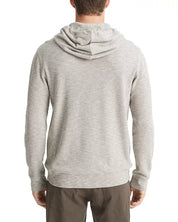 Vince Mens Regular fit Long Sleeve Hoodie Sweater XL Light Grey Solid