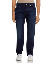 7 For All Mankind Austyn Relaxed Straight Leg Jeans in Los Angeles Blue Size 40
