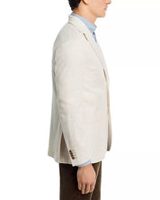 Canali Cotton & Linen Textured Jersey Regular Fit Sport Coat EU 50 US 40R Tan