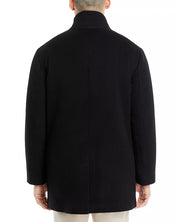 Cardinal of Canada Mont Royal Wool & Cashmere Regular Fit Car Coat Large Black