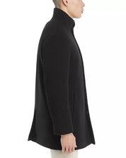 Cardinal of Canada Mont Royal Wool & Cashmere Regular Fit Car Coat Large Black