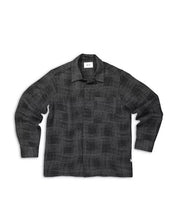 Nn07 Mens Regular fit Long Sleeve Button-Up Shirt Large Charcoal Grey Plaid