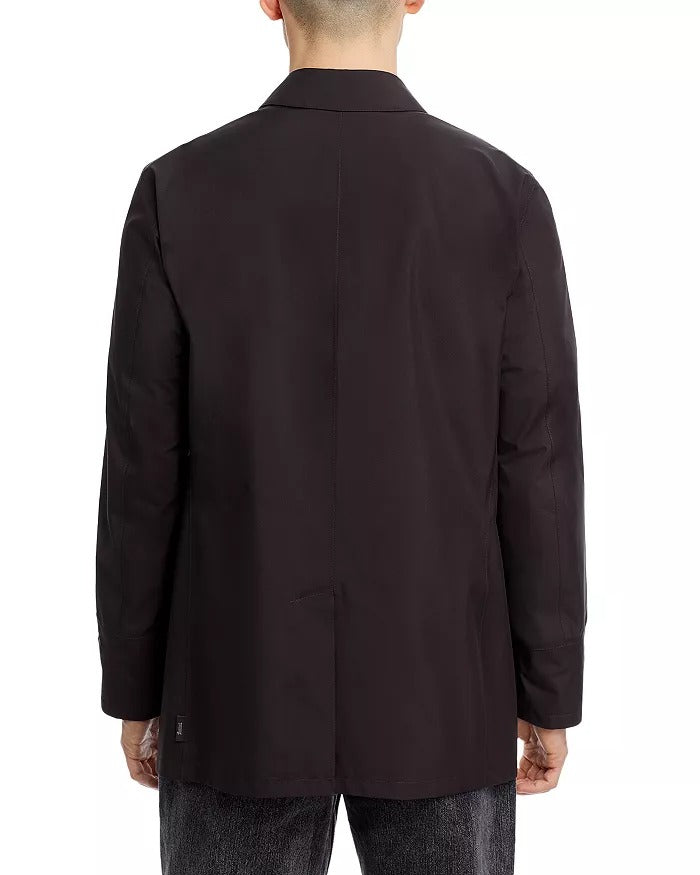 Herno Mens Laminar Goretex Raincoat Coat Size 46 IT / Small Black Waterproof