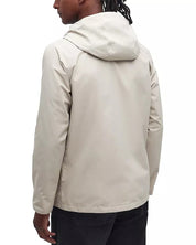 Barbour Mens Hooded Domus Jacket XL Mist Beige