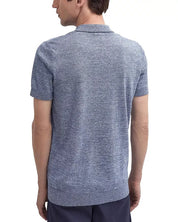 Barbour Mens Regular fit Short Sleeve Polo Shirt Large Blue