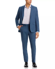 Paul Smith Brierley Screenweave Tailored Fit Suit 38R / 32W Blue Flat Pant