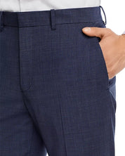 Theory Mens Mayer Wool Houndstooth Slim Fit Dress Suit Pants 32 x 32 Blue