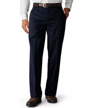 Dockers Mens Classic Fit Easy Stretch Khaki Pants Navy Blue  34 x 30
