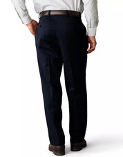 Dockers Mens Classic Fit Easy Stretch Khaki Pants Navy Blue  34 x 30