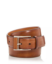 Magnanni Men's Velaz Leather Belt Size 40 Brown