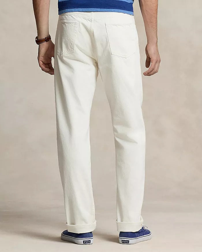 Polo Ralph Lauren Heritage Straight Fit Jeans in White 34 x 32