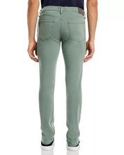 Paige Mens Slim fit Lennox Denim Jeans 36 / 34 Foggy Forest Green Solid