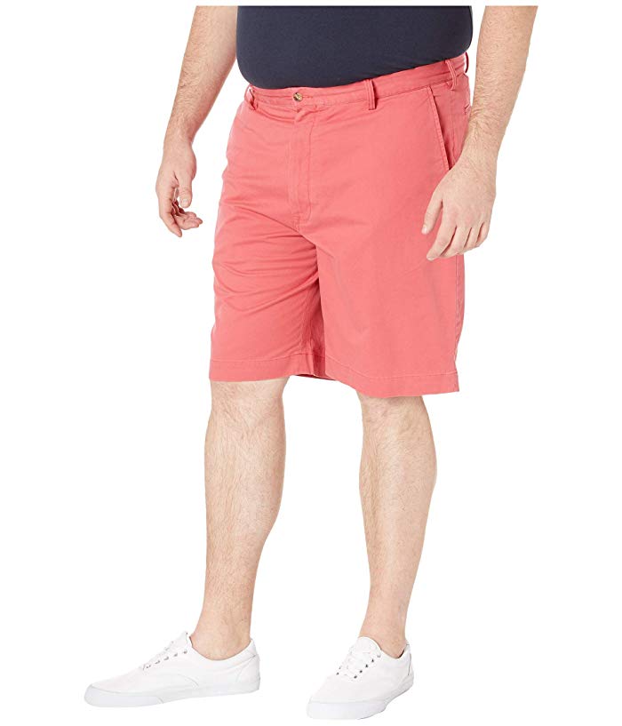 Polo Ralph Lauren Men's Big Tall Stretch Chino Shorts Nantucket Red 40T