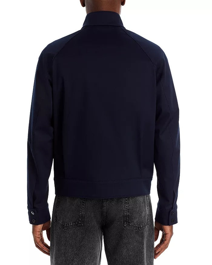 Hugo Boss Mens L-Colan Jacket Coat 44R Navy Blue