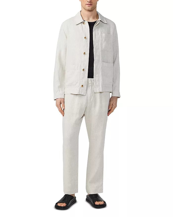 Nn07 Mens Regular fit Long Sleeve Button-Up Shirt XXL Beige