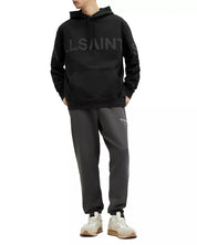 ALL SAINTS Mens Logo Graphic Hoodie Sweatshirt XS Extra Small Black