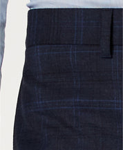 Calvin Klein Men's Slim-Fit Wool Pants - Navy 40x30