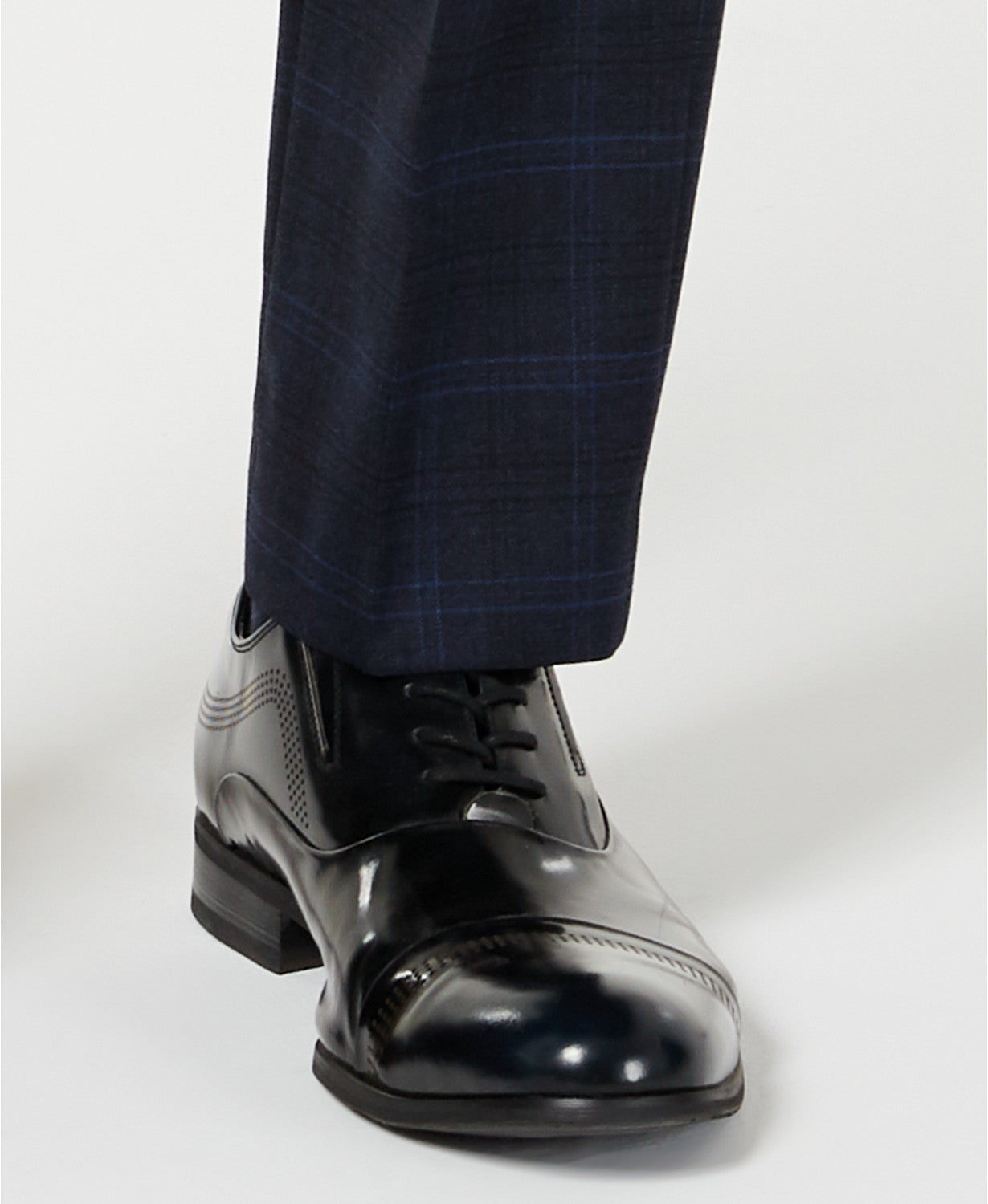 Calvin Klein Men's Slim Wool Suit Separate Pants Navy 36 x 34