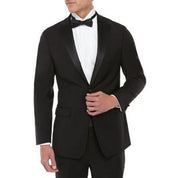 Calvin Klein Mens Slim fit Tuxedo Suit Jacket Blazer 50 L Black Solid Stretch