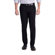 Haggar Mens Slim fit Chinos Pants 36 / 29 Black Solid