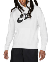 Nike Men's Sportswear Fleece Hoodie White Sweatshirt XL