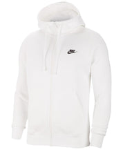 Nike Mens Regular fit Hoodie Sweatshirt XXL White Solid Full Zip