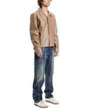 Vayder Mens Straight fit Carpenter Denim Jeans 34 / 32 Savoy Blue