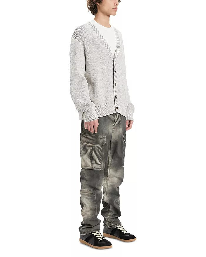 Vayder Mens Tapered fit Cargo Pants 32 / 32 Black