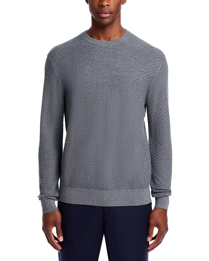 The Men's Store At Private Label Mens Regular fit Crewneck Sweater XXL Grey