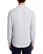 The Men's Store At Private label Mens Regular fit Button-Up Shirt XXL Grey