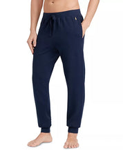 Polo Ralph Lauren Mens Waffle-Knit Jogger Pants Cruise Navy Medium