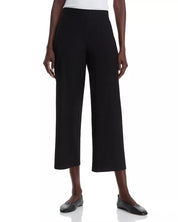 Eileen Fisher Womens Cropped Pants Size XL Black