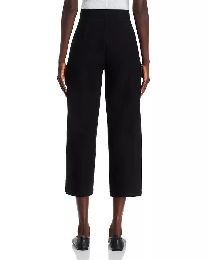 Eileen Fisher Womens Cropped Pants Size XL Black