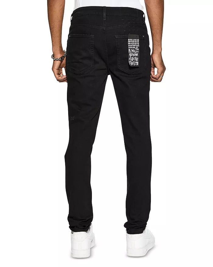 Ksubi Mens Van Winkle Laid Back Dead Skinny Jeans Size 31 / 32 Black