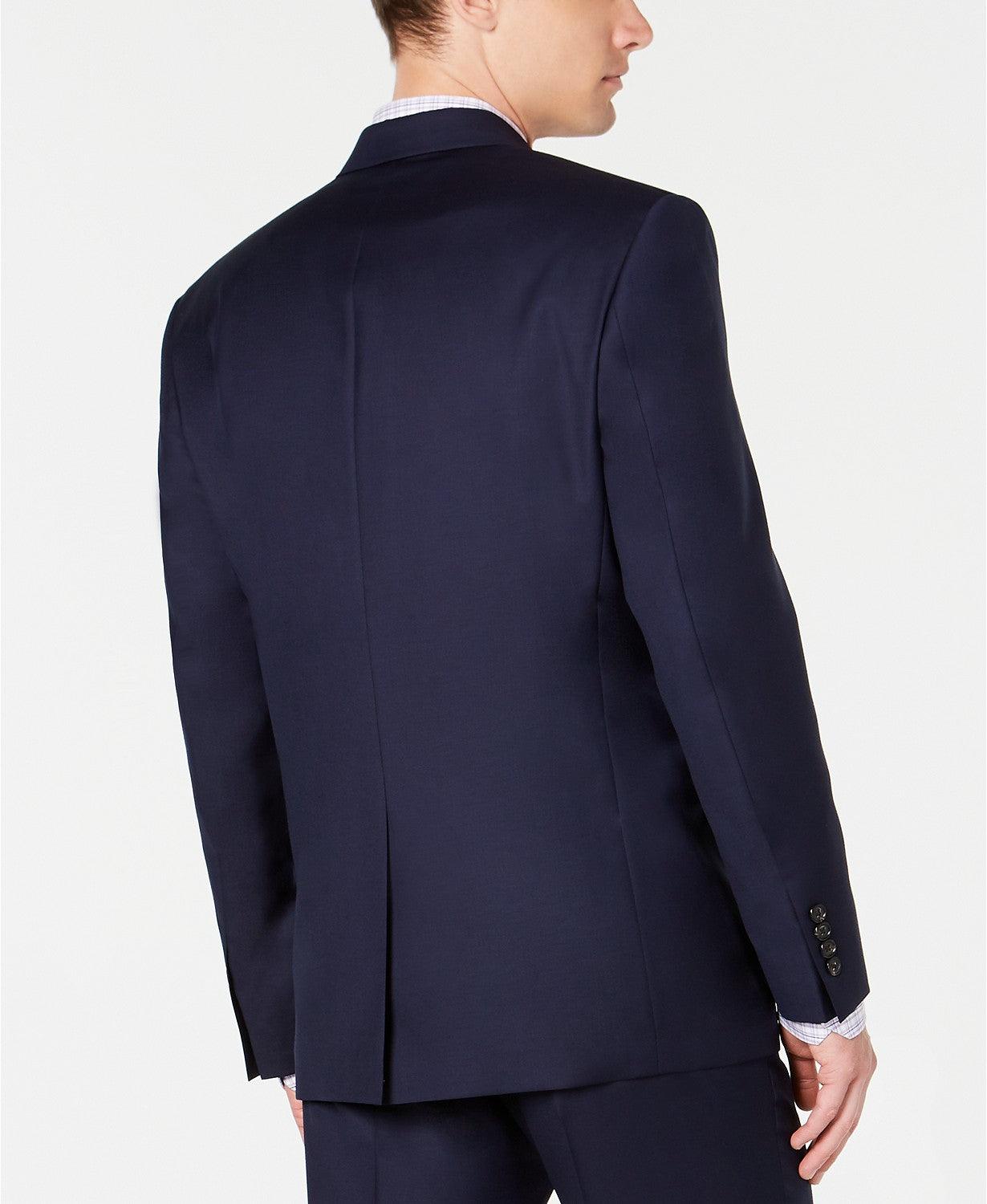 Lauren Ralph Lauren Men's Classic-Fit Navy Blue Suit Jacket 50R  Sport Coat
