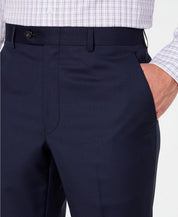 Lauren Ralph Lauren Mens Classic fit Dress Pants 40 / 30 Navy Blue Solid Stretch