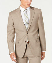 Tommy Hilfiger Mens Modern fit Suit Jacket Blazer 50 L Beige Stretch
