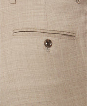 Tommy Hilfiger Mens Modern fit Dress Pants 40 / 32 Beige Solid Stretch