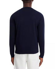 Joshua Sanders Mens Regular fit Long Sleeve Crewneck Sweater XS Crew Neck Blue