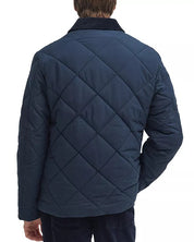 Barbour Mens City Chelsea Quilted Jacket Medium Navy Blue
