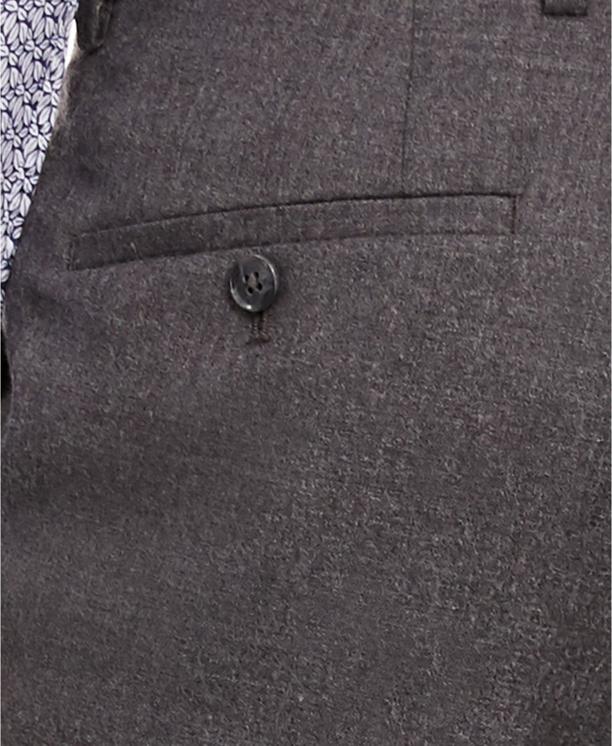 Bar Iii Mens Slim fit  Wool Dress Pants 30 / 32 Grey Solid