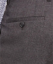 Bar Iii Mens Slim fit Wool Dress Pants 33 / 30 Charcoal Grey Solid