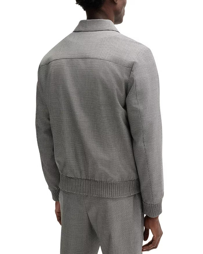 Hugo Boss Mens Slim fit Casual Coat Hanry Wing Jacket 40 R Grey