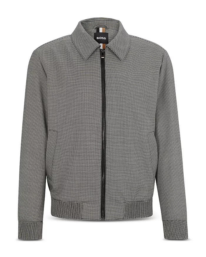 Hugo Boss Mens Slim fit Casual Coat Hanry Wing Jacket 40 R Grey