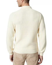 Joe'S Jeans Mens Regular fit Long Sleeve Polo Sweater Large Collared White Solid