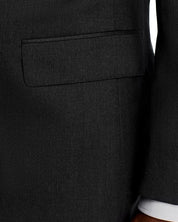 Hugo Boss Mens Huge/Genius Wool Twill Slim Fit Suit Jacket 38R Charcoal Grey