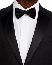 Hugo Boss Mens H-Huge Slim Fit Tuxedo Suit 40R / 35W Two Button Black
