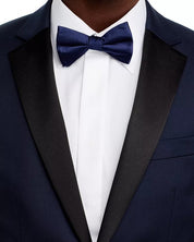 Hugo Boss Mens Slim fit Wool 2 Piece Tuxedo Suit 42 R Pants 36 Navy Blue