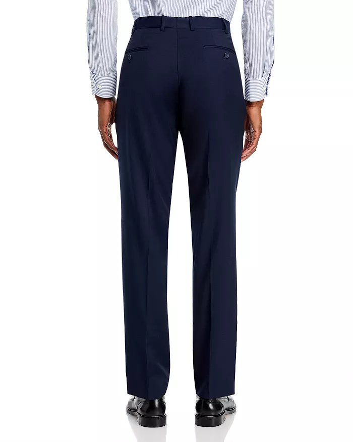 The Men's Store At Bloomingdale's  Regular fit Wool Dress Pants 38 / 32 Blue